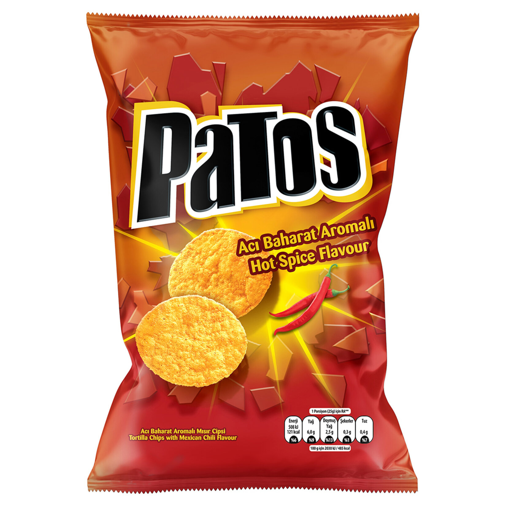 Patos Acı Baharatlı Süper Boy 135 G