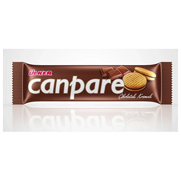 Ülker Canpare Çikolata Kremalı Bisküvi 81 g