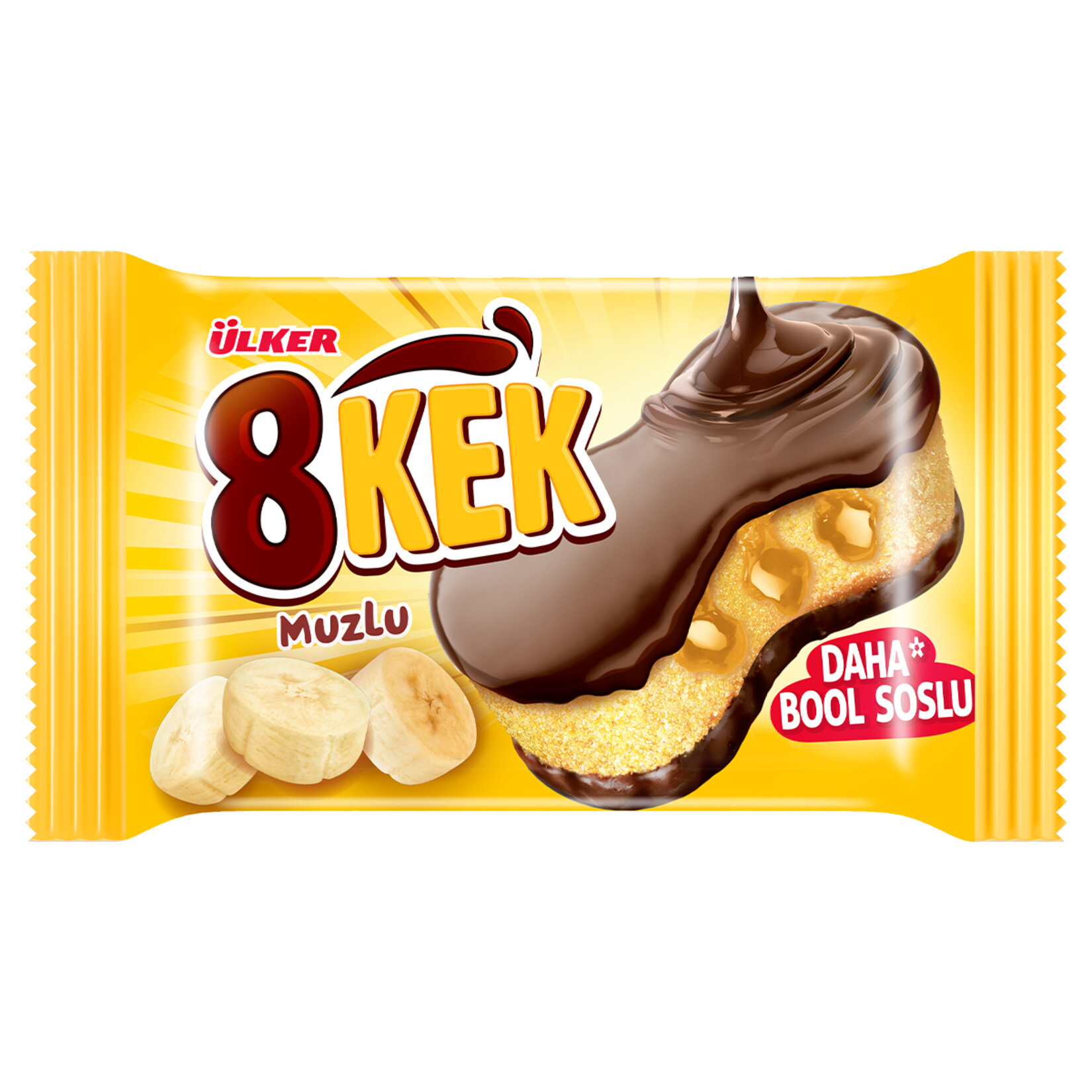 Ülker Dankek 8Kek Çikolata Muz 55 g