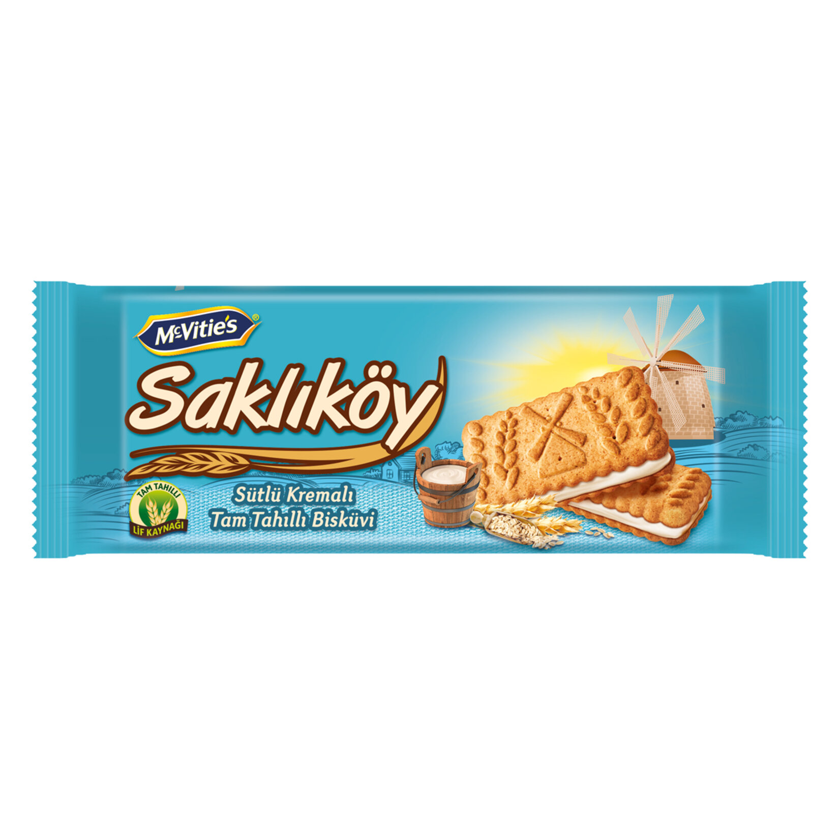 Ülker Saklıköy Sütlü Kremalı Biskü 100 g